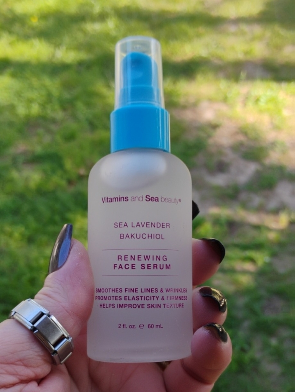 Vitamins & See Beauty-Sea Lavender Bakuchiol Renewing Face Serum